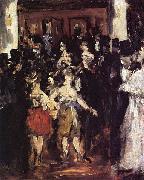 Edouard Manet Le bal de l'Opera Spain oil painting artist